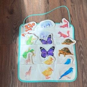 Lovevery Quilted Critter Pockets